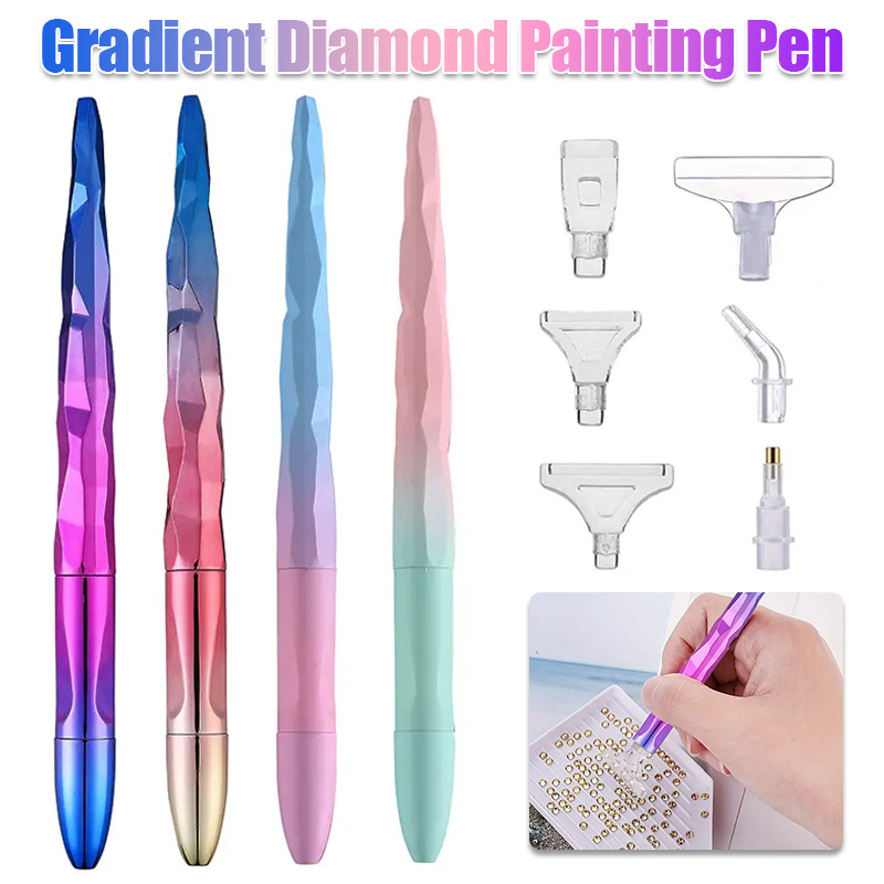 Resin Art Diy - Gradient Diamond Painting Pen Set with