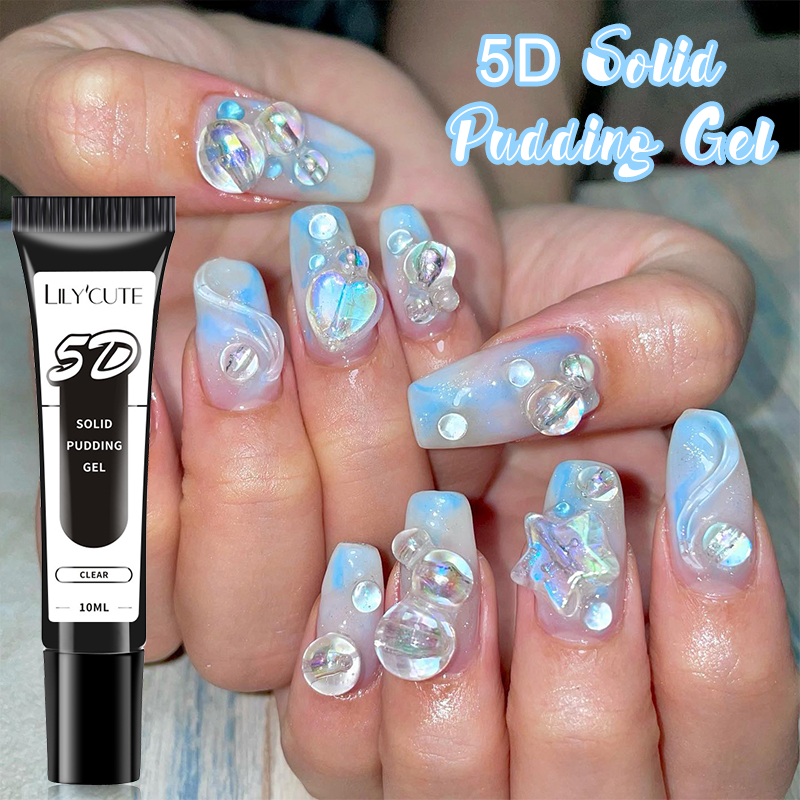 Resin Art Youtube - LILYCUTE 10ml 5D Solid Pudding Gel