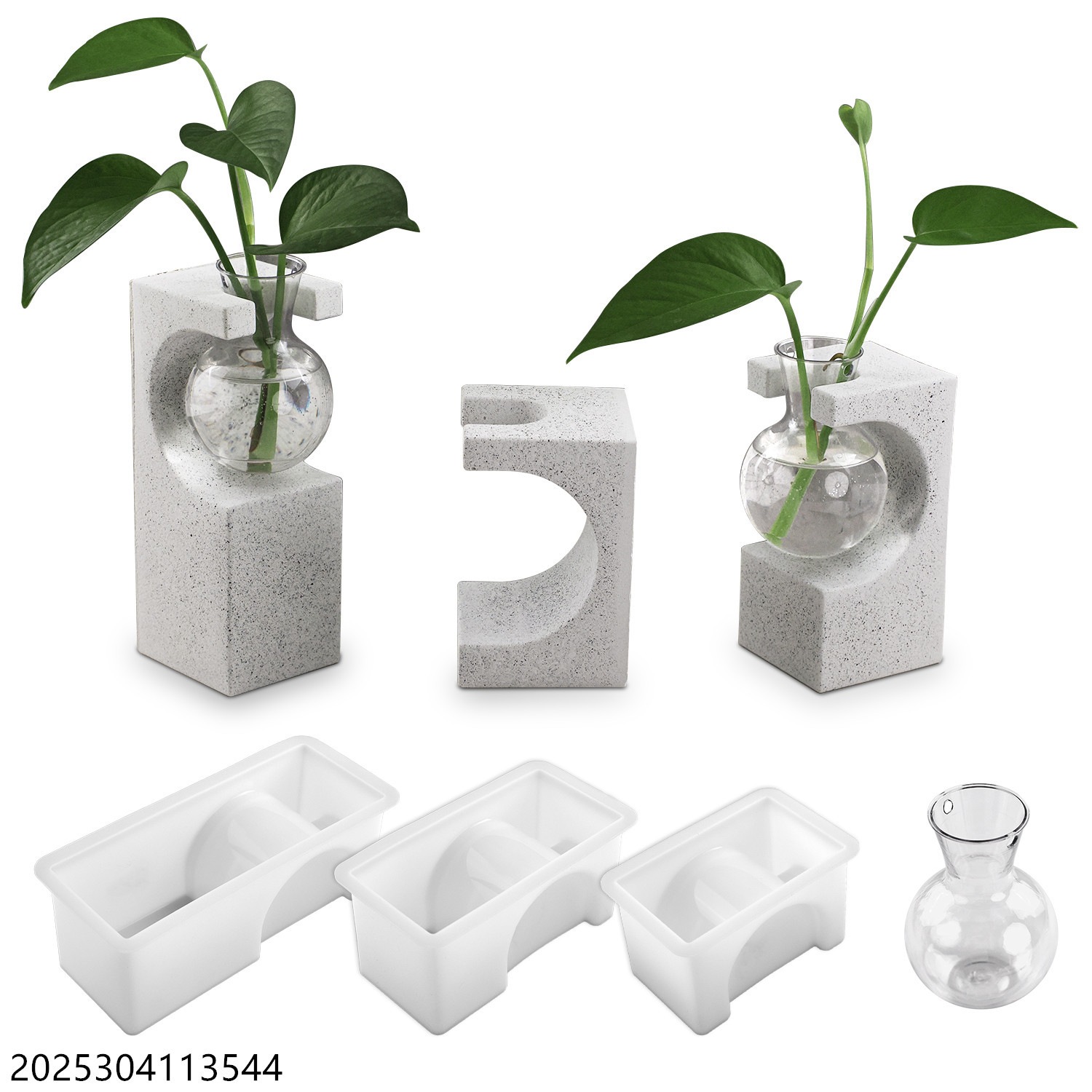 Resin Art Youtube - DIY Silicone Mold for Cube Vase