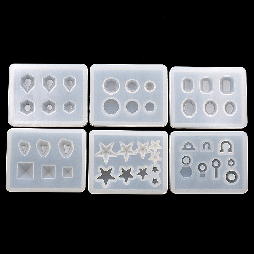 Resin Art Love - SNASAN Cute Beads Silicone Mold Earrings