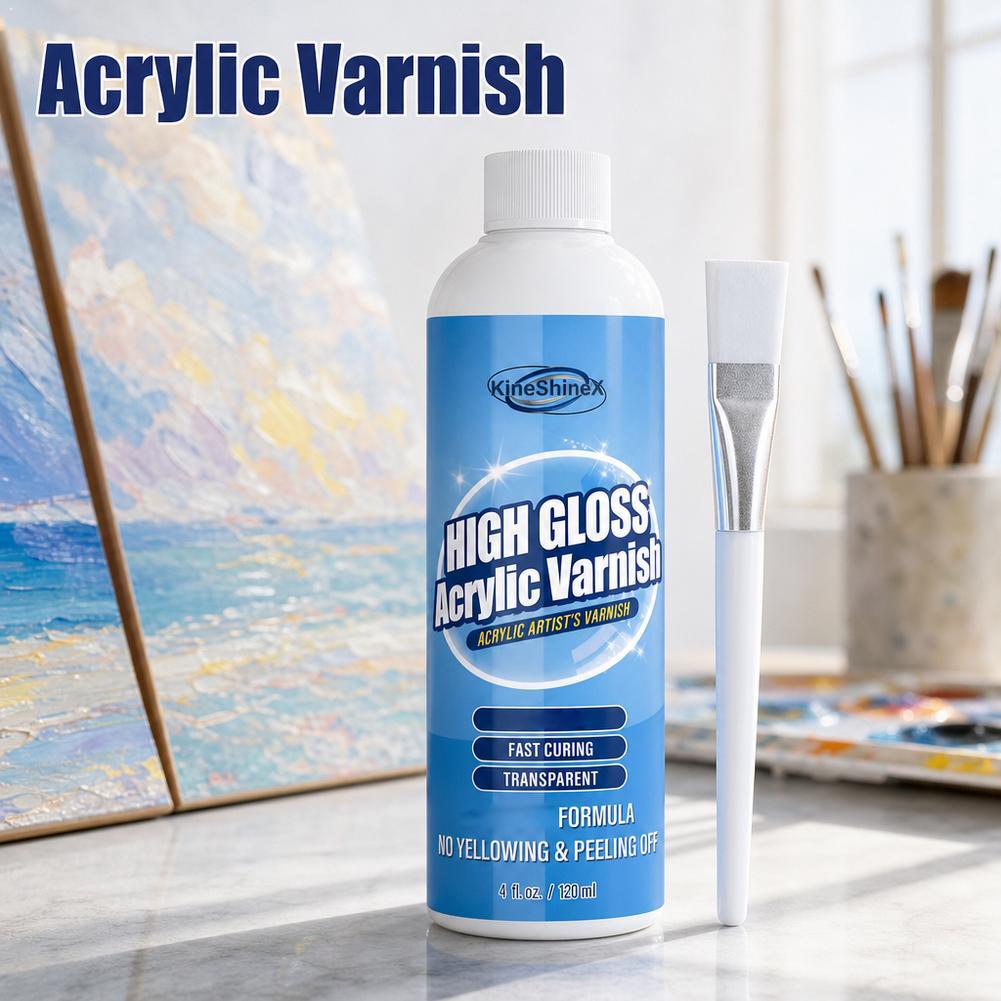 Resin Artist - 120ml High Gloss Acrylic Varnish for