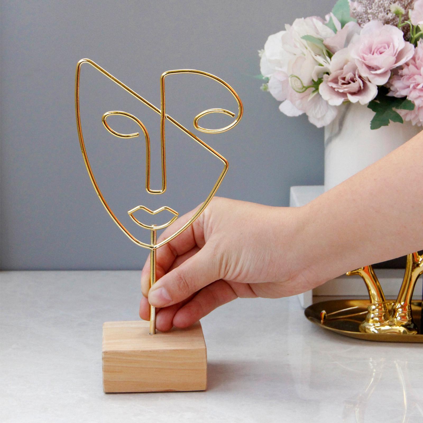 Decorative Figure Face Abstrac - Resin Art Studio recension och pris
