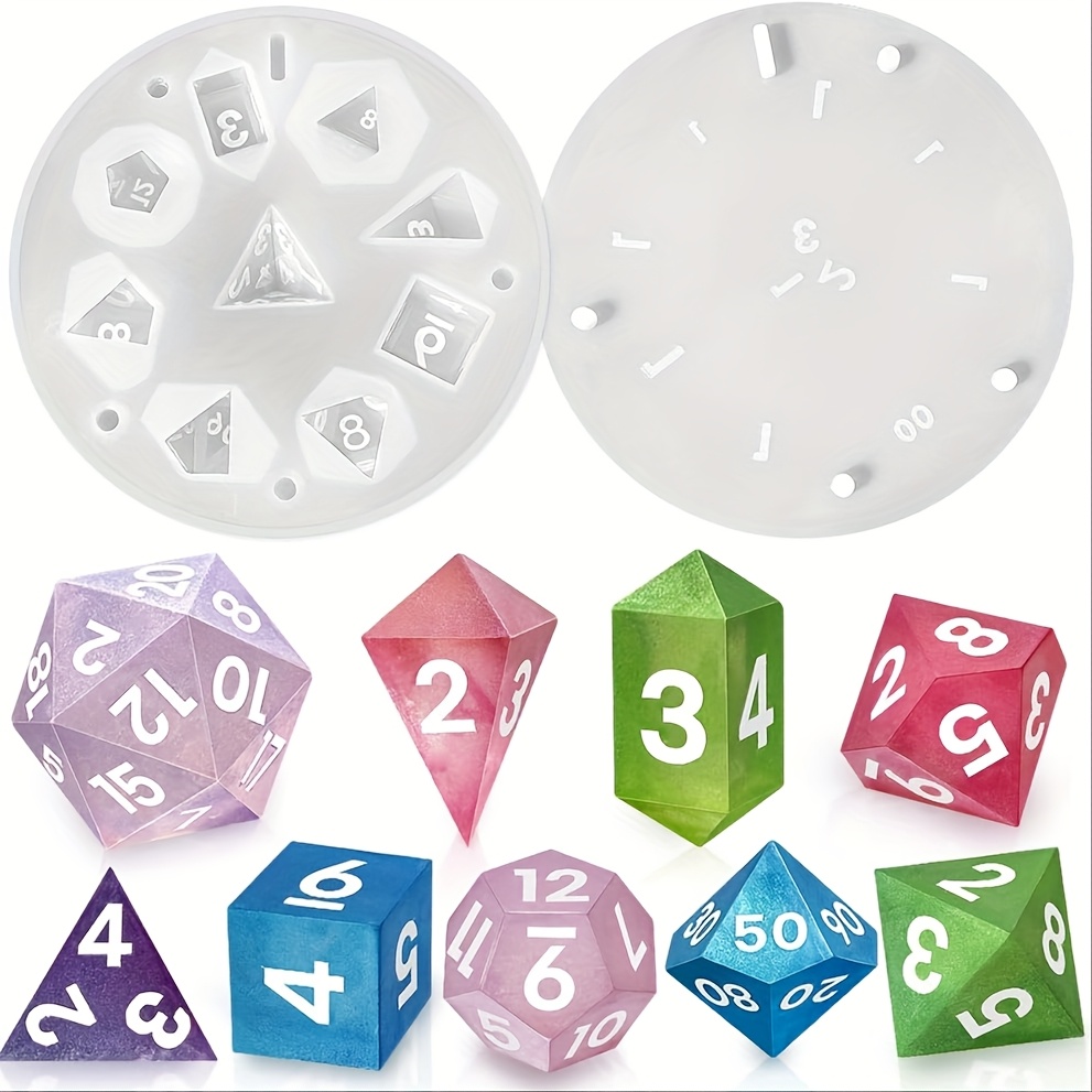 1setsilicone resin die molds ， - Resin Art Guide recension och pris