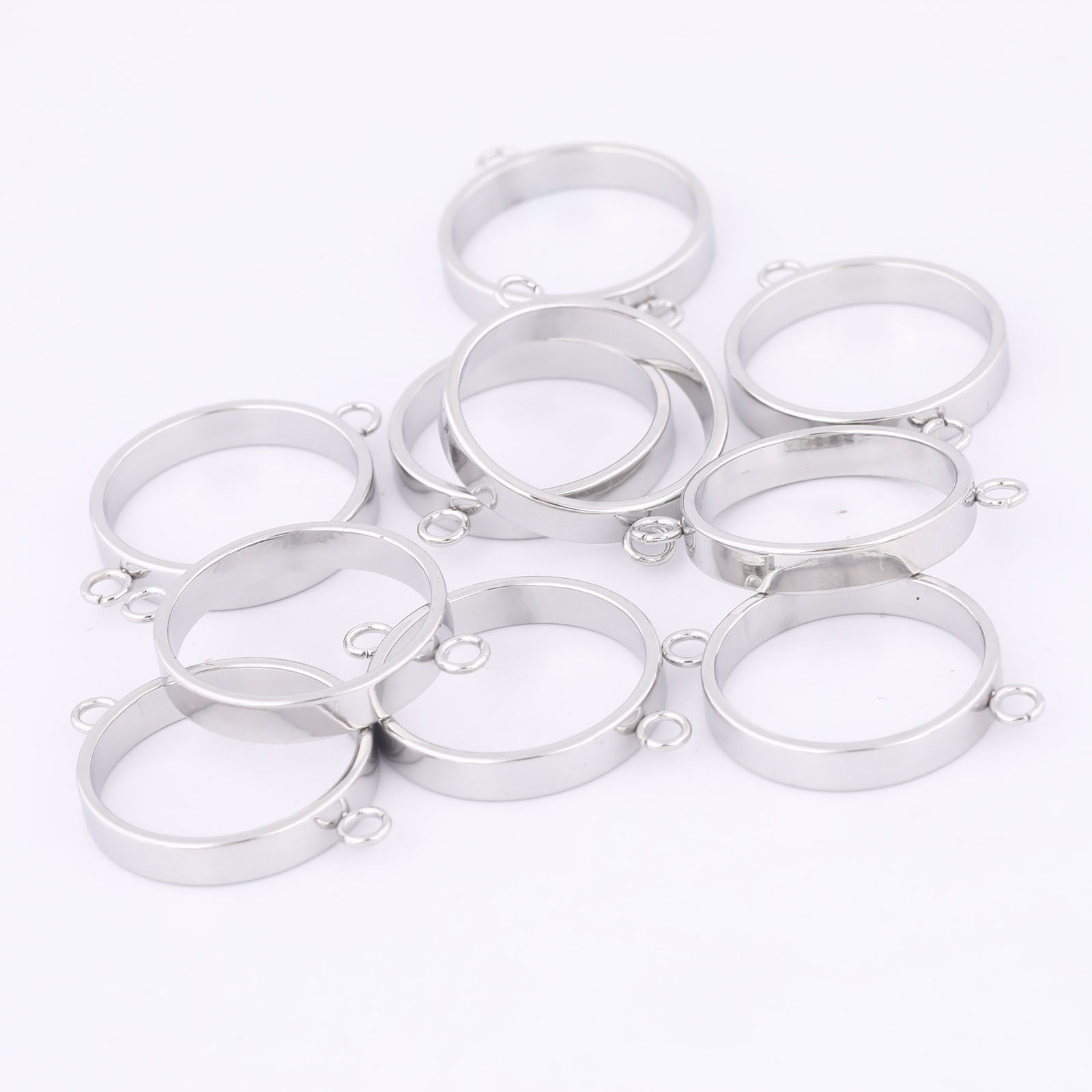 10pcs Stainless Steel 14mm Ope - Resin Art Gift Ideas recension och pris