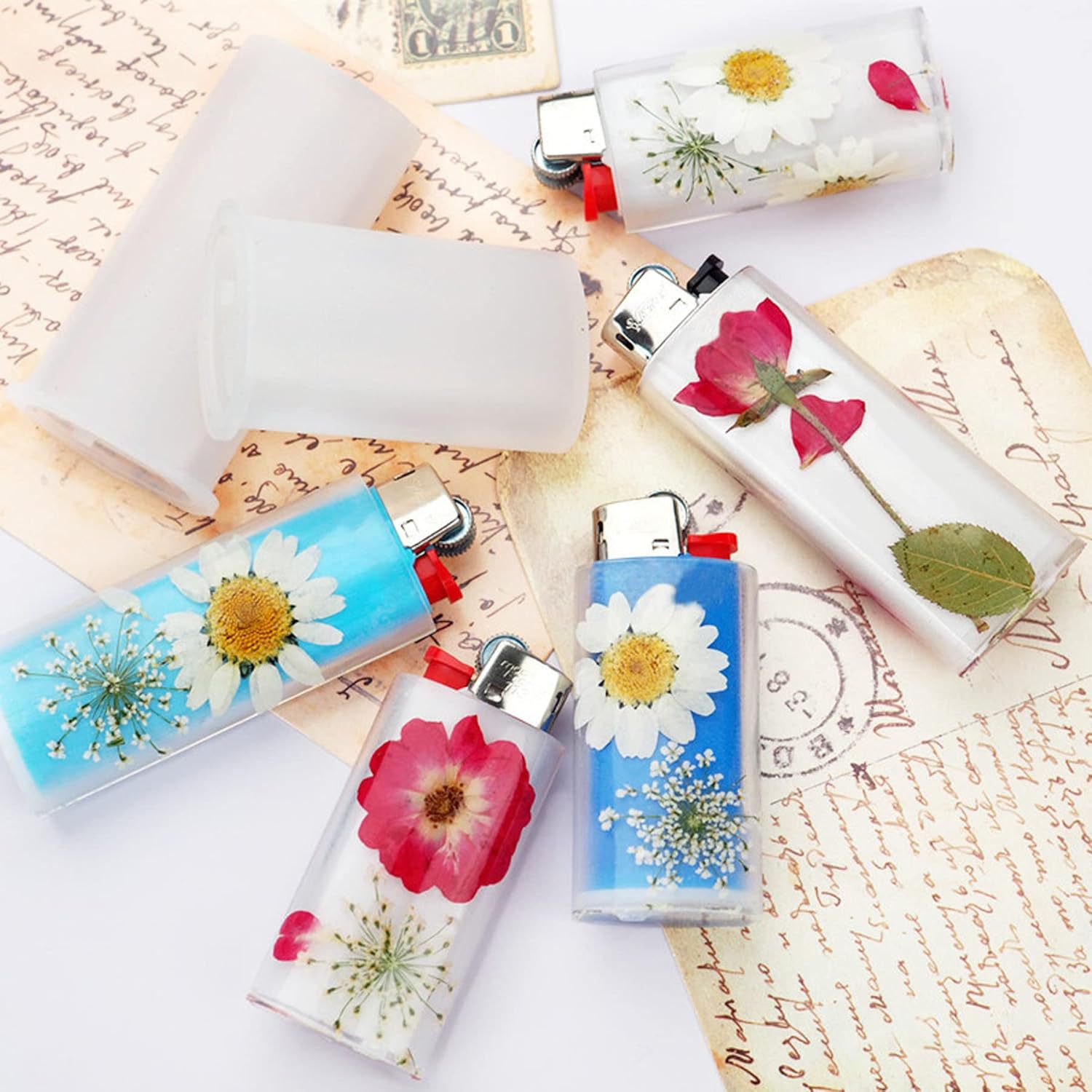 DIY Lighter Case Cover Silicon - Resin Art Guide recension och pris
