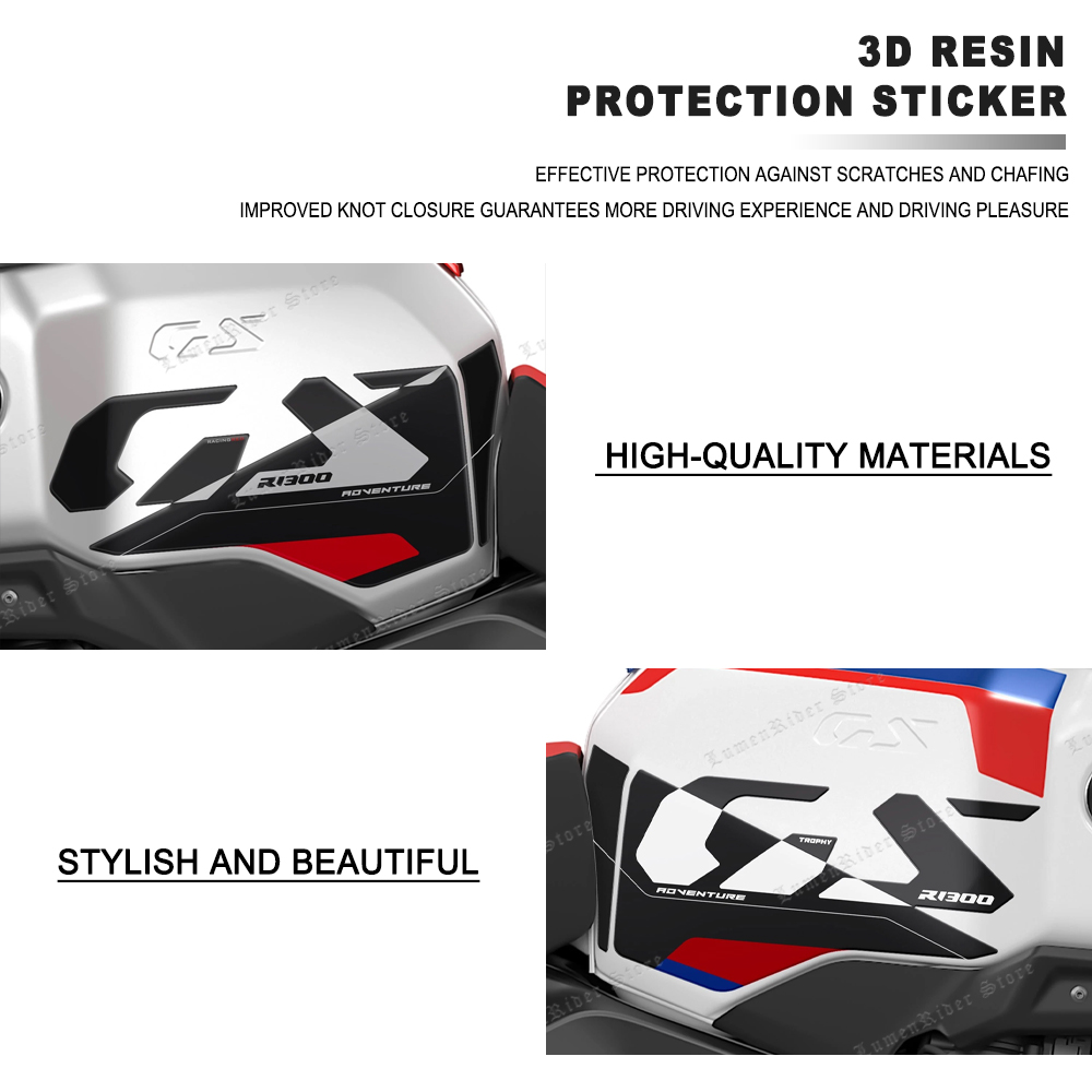 For BMW R 1300 GS ADV R1300GS  - Resin Art Sticker recension och pris