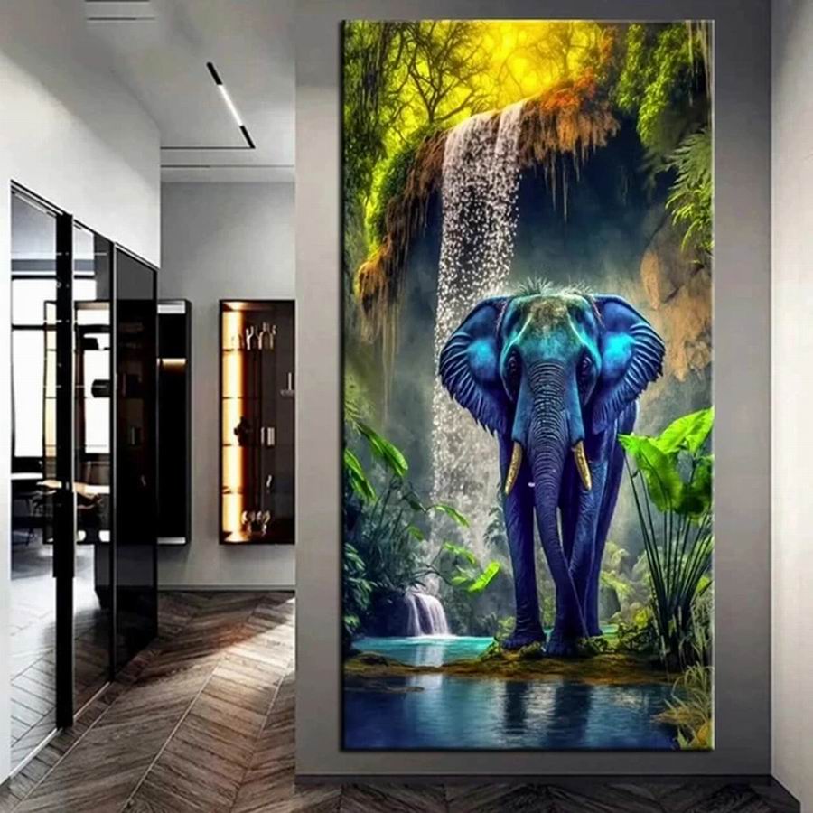 Frameless,Diy Mosaic Art Wild  - Resin Art Images recension och pris