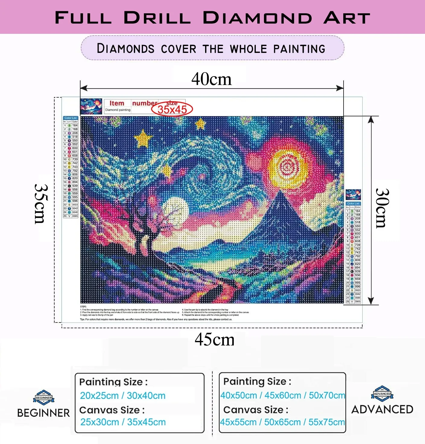 Girl Playing Piano DIY 5D Diam - Resin Art Studio recension och pris