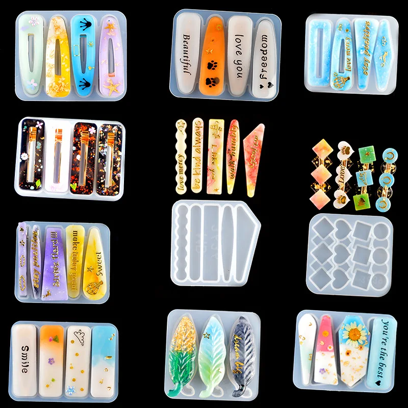 DIY Epoxy Resin Hair Clip Hair - Resin Art Jewellery recension och pris