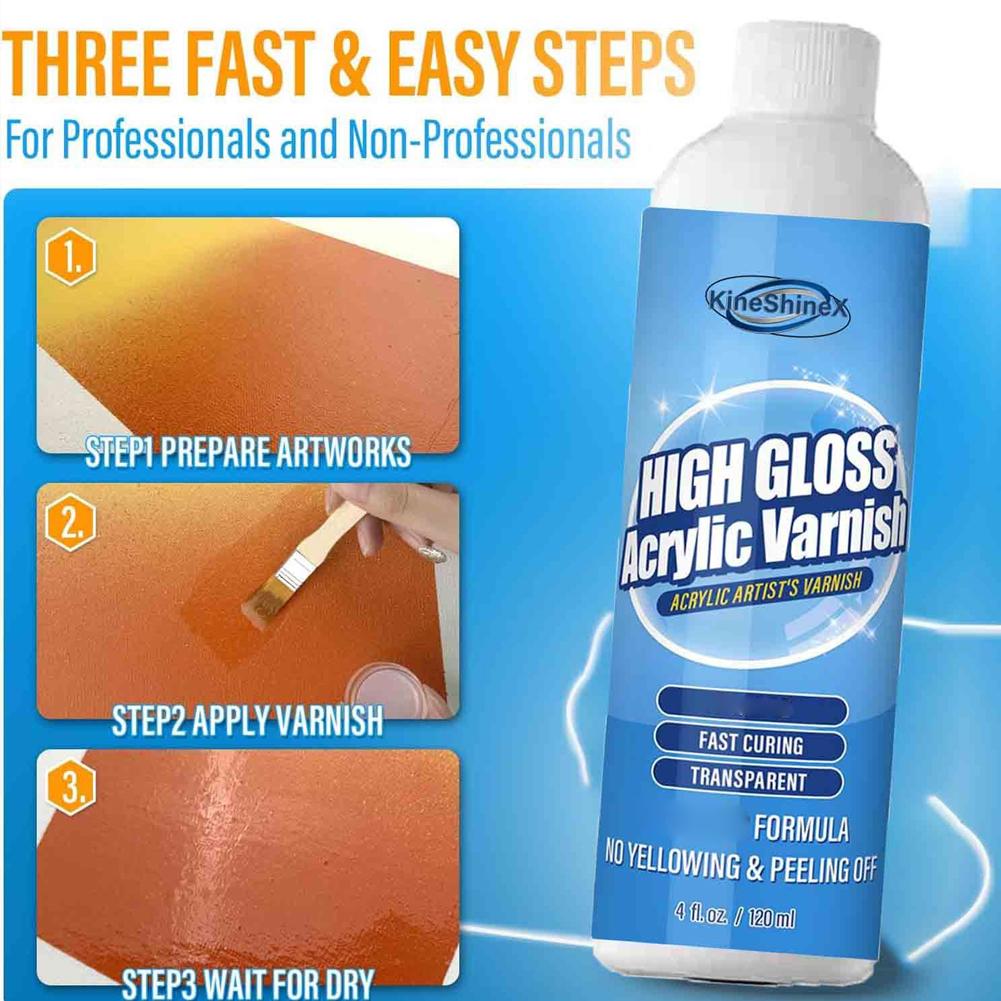120ml High Gloss Acrylic Varni - Resin Artist recension och pris