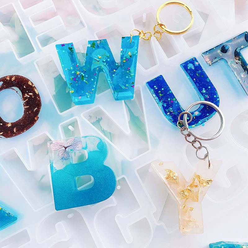 Alphabet Epoxy Resin Silicone  - Resin Art Love recension och pris