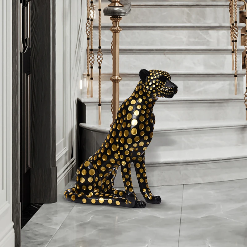 Home Decor Fortune Leopard Sta - Resin Art In Floor recension och pris