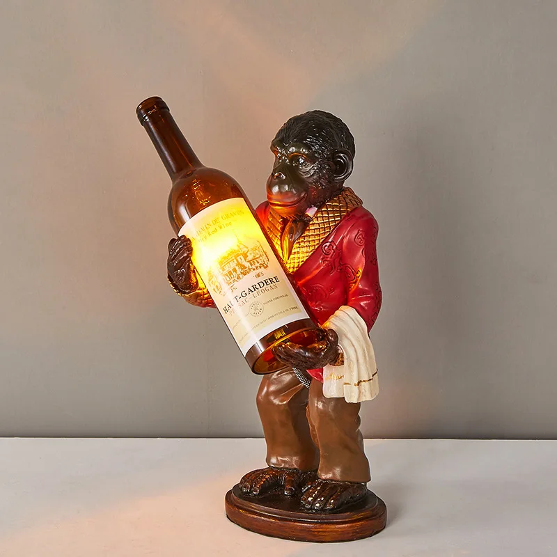 Retro Monkey Lamp Vintage Resi - Resin Art In Floor recension och pris