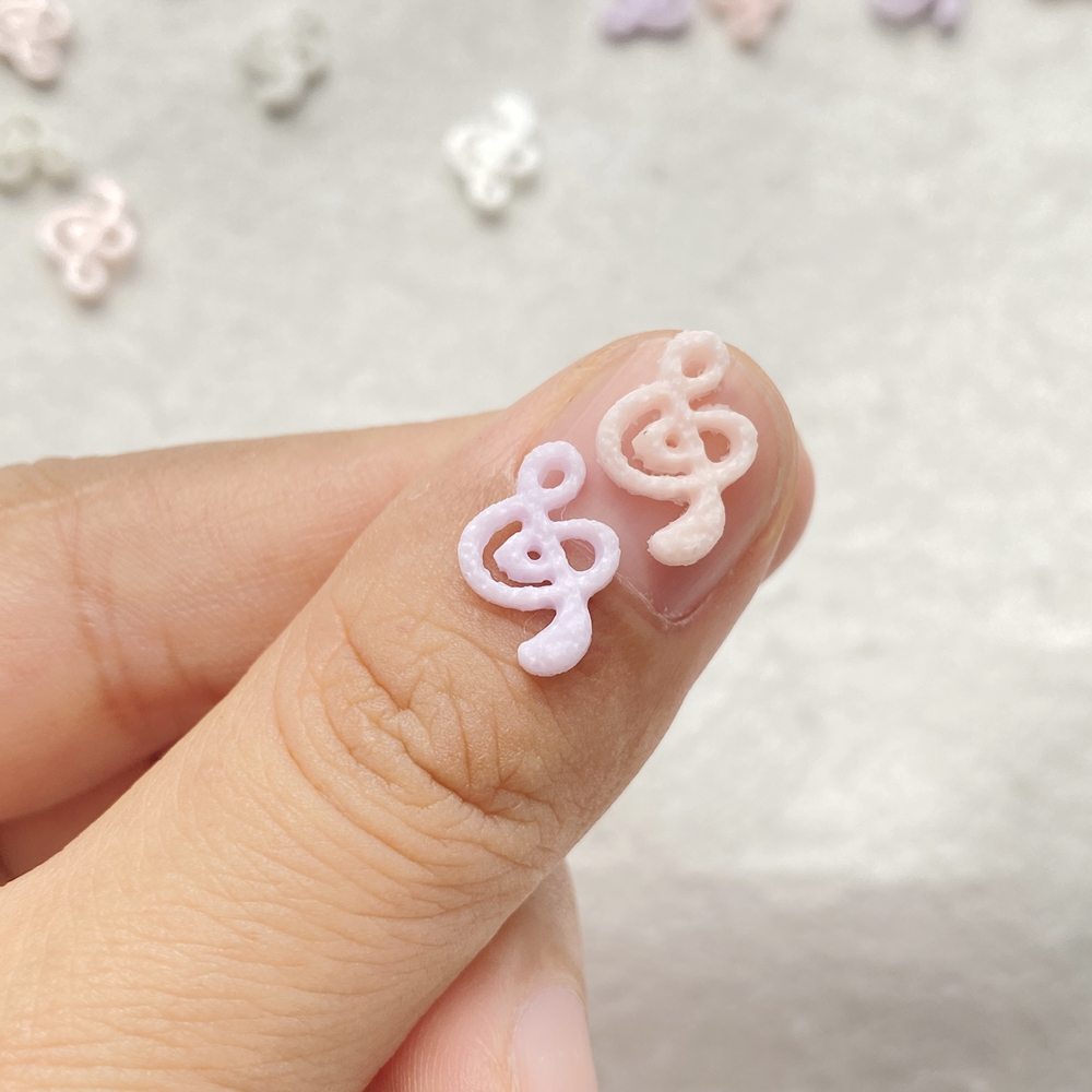 50pcs Mix Resin Mini Pink Musi - Resin Art Love recension och pris