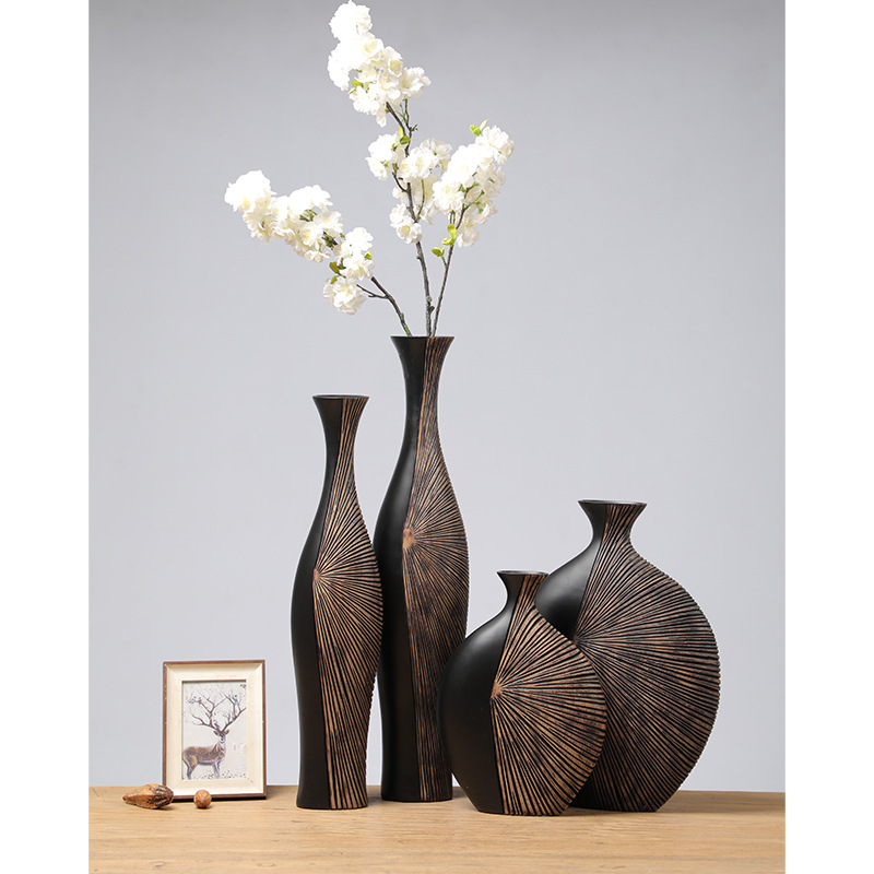 Retro Tall Resin Floor Vase, E - Resin Art In Floor recension och pris
