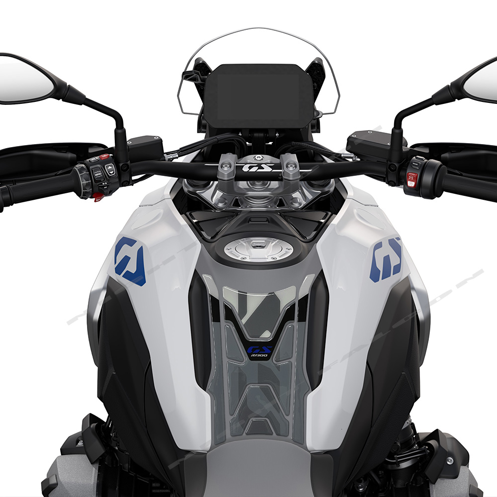 For BMW R 1300 GS Triple Black - Resin Art Sticker recension och pris
