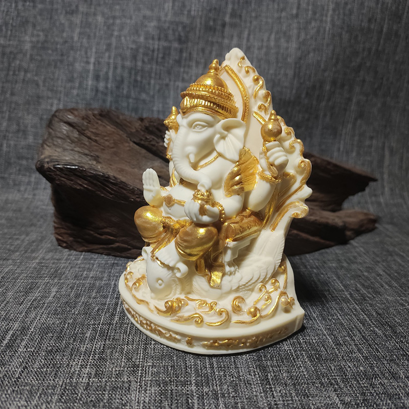 Hinduism Elephant Ganesha Figu - Resin Art India recension och pris