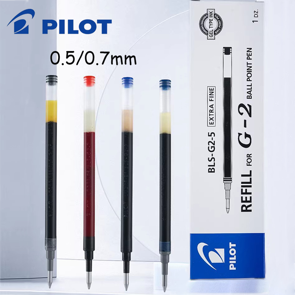 12pcs Japan PILOT Gel Pen Refi - Pilot Pen G2 recension och pris
