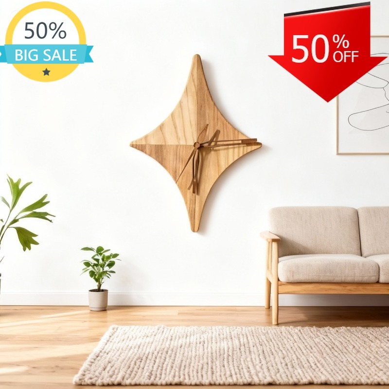 Simple Modern Wall Clock Art C - Resin Art Wall Clock recension och pris