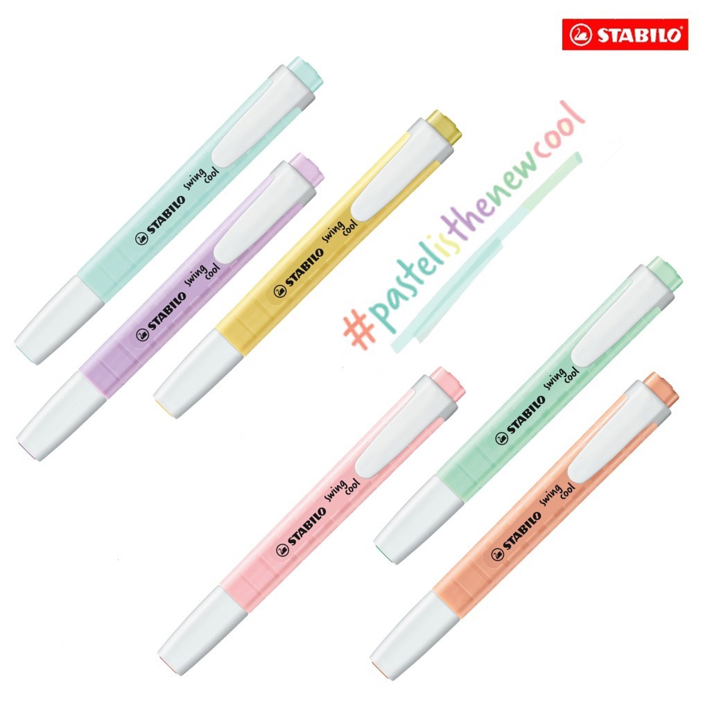 STABILO Swing Cool Pastel High - Stabilo Marker Swing Cool recension och pris