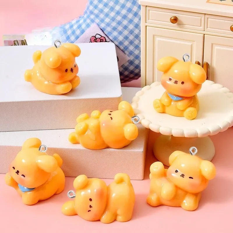 10Pcs Cute Cartoon Dog Acrylic - Resin Art Gift Ideas recension och pris