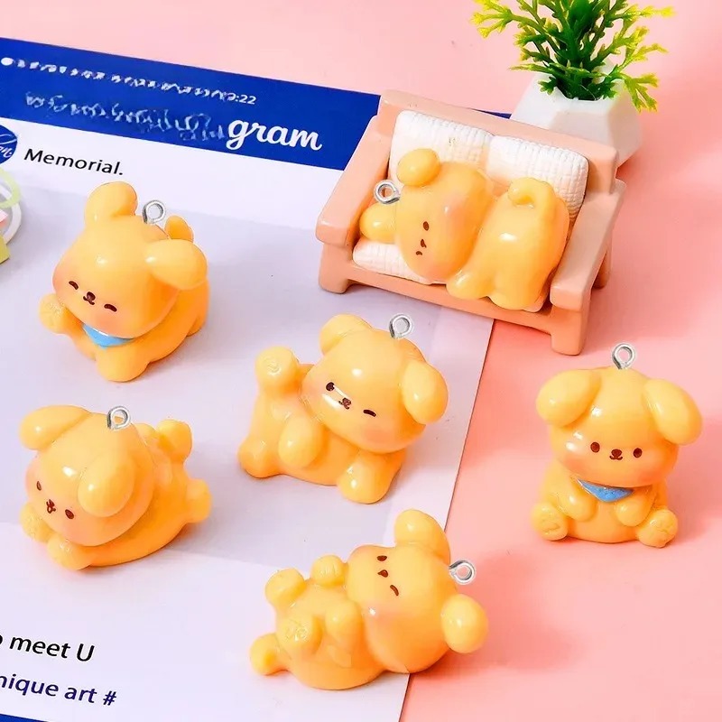 10Pcs Cute Cartoon Dog Acrylic - Resin Art Gift Ideas recension och pris